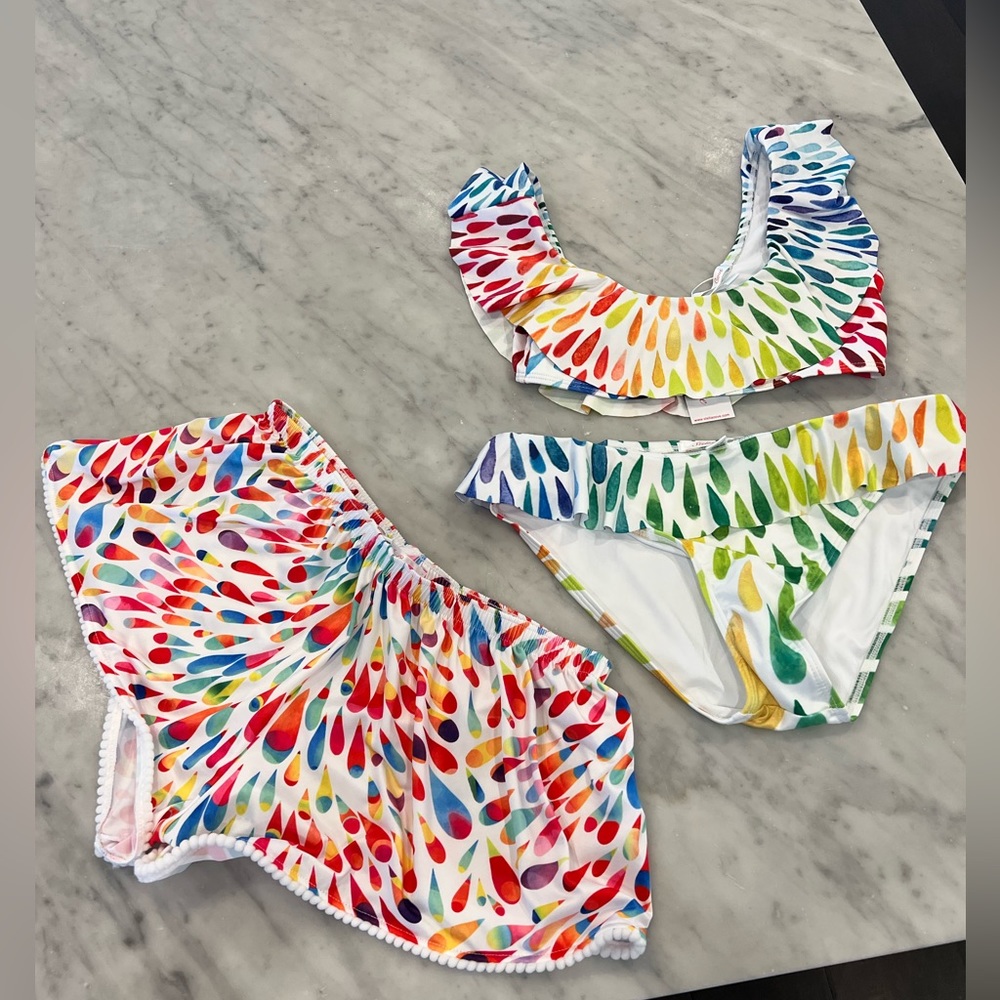 Stella Cove bikini and shorts